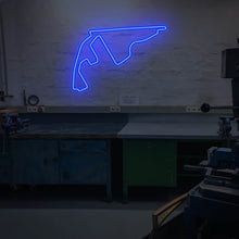 Lade das Bild in den Galerie-Viewer, Abu Dhabi Grand Prix Rennstrecke Neonschild