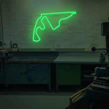 Lade das Bild in den Galerie-Viewer, Abu Dhabi Grand Prix Rennstrecke Neonschild
