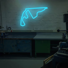 Lade das Bild in den Galerie-Viewer, Abu Dhabi Grand Prix Rennstrecke Neonschild