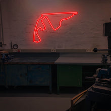 Lade das Bild in den Galerie-Viewer, Abu Dhabi Grand Prix Rennstrecke Neonschild