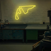 Lade das Bild in den Galerie-Viewer, Abu Dhabi Grand Prix Rennstrecke Neonschild