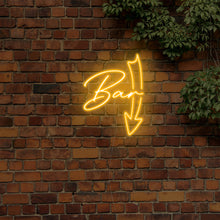 Lade das Bild in den Galerie-Viewer, Bar Neonschild