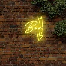 Lade das Bild in den Galerie-Viewer, Bar Neonschild