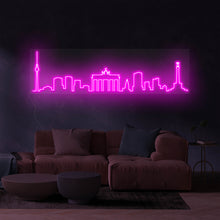 Lade das Bild in den Galerie-Viewer, Berlin-Skyline-City-Nights-Emotion-Light-Lineart-Wallart-Sign-Neon-Neonwerke-Pink-Neon-Neonwerke