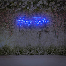 Lade das Bild in den Galerie-Viewer, "Happy Together" Neonschild