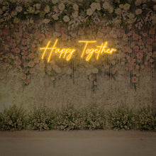 Lade das Bild in den Galerie-Viewer, "Happy Together" Neonschild