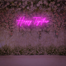 Lade das Bild in den Galerie-Viewer, "Happy Together" Neonschild