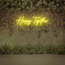 Lade das Bild in den Galerie-Viewer, "Happy Together" Neonschild