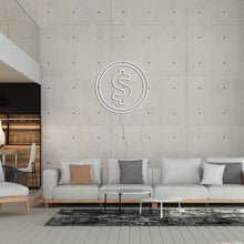 Lade das Bild in den Galerie-Viewer, Dollar "Coin" Neonschild