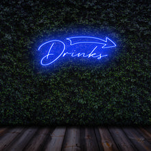 Lade das Bild in den Galerie-Viewer, "Drinks" Neonschild