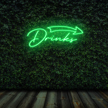 Lade das Bild in den Galerie-Viewer, "Drinks" Neonschild