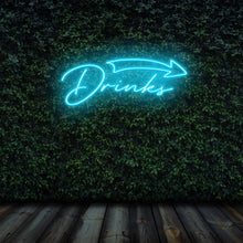 Lade das Bild in den Galerie-Viewer, "Drinks" Neonschild