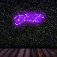 Lade das Bild in den Galerie-Viewer, "Drinks" Neonschild