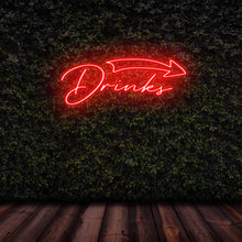 Lade das Bild in den Galerie-Viewer, "Drinks" Neonschild