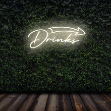 Lade das Bild in den Galerie-Viewer, "Drinks" Neonschild