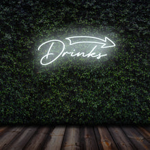 Lade das Bild in den Galerie-Viewer, "Drinks" Neonschild