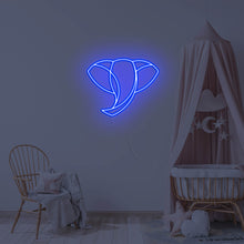 Lade das Bild in den Galerie-Viewer, Elefant Neonschild