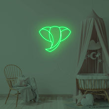 Lade das Bild in den Galerie-Viewer, Elefant Neonschild
