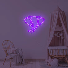 Lade das Bild in den Galerie-Viewer, Elefant Neonschild