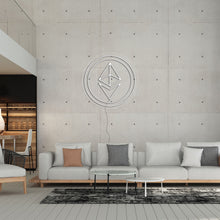 Lade das Bild in den Galerie-Viewer, Ethereum Crypto Coin Neonschild