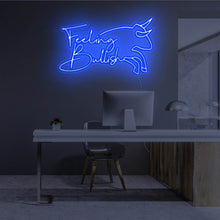 Lade das Bild in den Galerie-Viewer, Feeling Bullish Neonschild