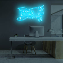 Lade das Bild in den Galerie-Viewer, Feeling Bullish Neonschild