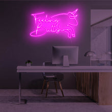 Lade das Bild in den Galerie-Viewer, Feeling Bullish Neonschild