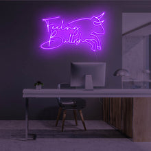 Lade das Bild in den Galerie-Viewer, Feeling Bullish Neonschild