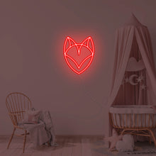 Lade das Bild in den Galerie-Viewer, Fuchs Neonschild