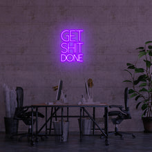 Lade das Bild in den Galerie-Viewer, Get Shit Done Neonschild
