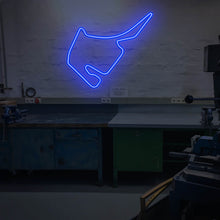 Lade das Bild in den Galerie-Viewer, Hockenheim Grand Prix Rennstrecke Neonschild