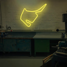Lade das Bild in den Galerie-Viewer, Hockenheim Grand Prix Rennstrecke Neonschild
