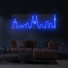 Lade das Bild in den Galerie-Viewer, Köln Skyline Neonschild