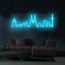 Lade das Bild in den Galerie-Viewer, Köln Skyline Neonschild