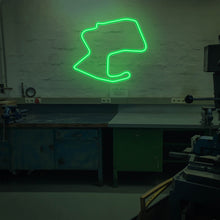 Lade das Bild in den Galerie-Viewer, Laguna Seca Rennstrecke Neonschild