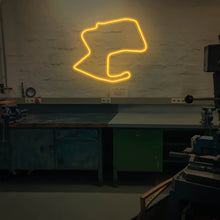 Lade das Bild in den Galerie-Viewer, Laguna Seca Rennstrecke Neonschild