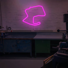 Lade das Bild in den Galerie-Viewer, Laguna Seca Rennstrecke Neonschild