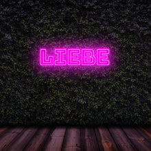 Lade das Bild in den Galerie-Viewer, "Liebe" Neonschild