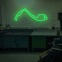 Lade das Bild in den Galerie-Viewer, Monte Carlo Grand Prix Rennstrecke Neonschild