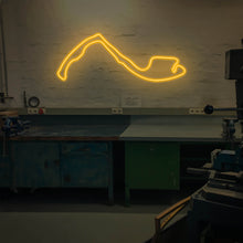 Lade das Bild in den Galerie-Viewer, Monte Carlo Grand Prix Rennstrecke Neonschild