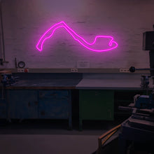 Lade das Bild in den Galerie-Viewer, Monte Carlo Grand Prix Rennstrecke Neonschild