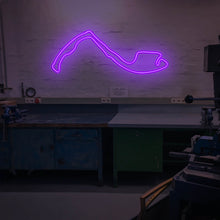 Lade das Bild in den Galerie-Viewer, Monte Carlo Grand Prix Rennstrecke Neonschild