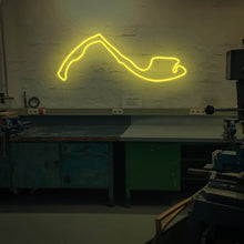 Lade das Bild in den Galerie-Viewer, Monte Carlo Grand Prix Rennstrecke Neonschild