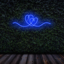 Lade das Bild in den Galerie-Viewer, Doppelherz Neonschild