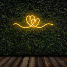 Lade das Bild in den Galerie-Viewer, Doppelherz Neonschild