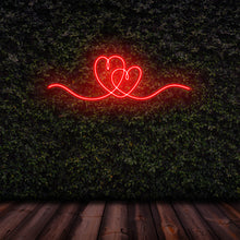 Lade das Bild in den Galerie-Viewer, Doppelherz Neonschild