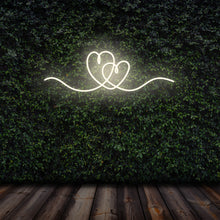 Lade das Bild in den Galerie-Viewer, Doppelherz Neonschild