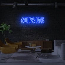Lade das Bild in den Galerie-Viewer, #Upside Neonschild