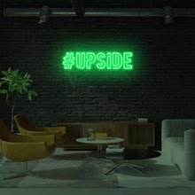 Lade das Bild in den Galerie-Viewer, #Upside Neonschild