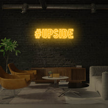 Lade das Bild in den Galerie-Viewer, #Upside Neonschild